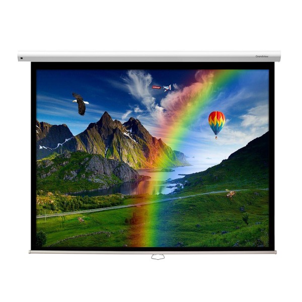 Liberty Grandview 133" (16:9) Cyber Series Manual Screen With Fiber Glass Fabric (WM5.)