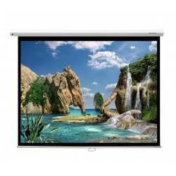 Liberty Grandview 130" (16:10) Cyber Series Manual Screen With Fiber Glass Fabric (WM5.)