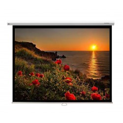 Liberty Grandview 110" (2.35:1) Cyber Series Manual Screen With Fiber Glass Fabric WM5