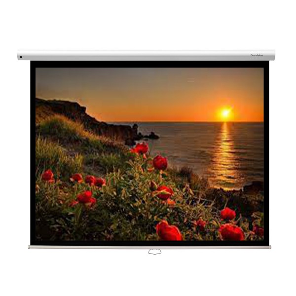 Liberty Grandview 110" (2.35:1) Cyber Series Manual Screen With Fiber Glass Fabric WM5