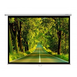 Liberty Grandview 77" (16:9) Cyber Series Manual Screen With Fiber Glass Fabric (WM5.)