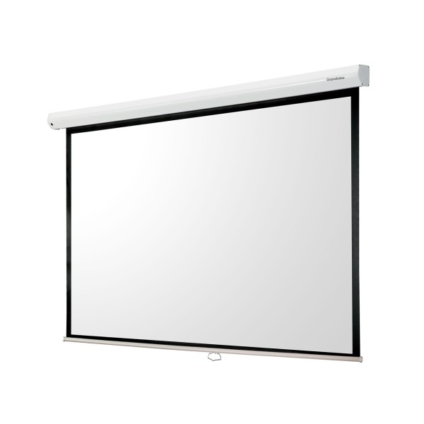 Liberty Grandview 84" (4:3) Cyber Series Manual Screen With Fiber Glass Fabric (WM5.)