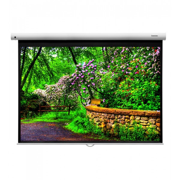 Liberty Grandview 77"  (16:9) Fantasy Series Manual Screen With Fiber Glass Fabric (WP5.)