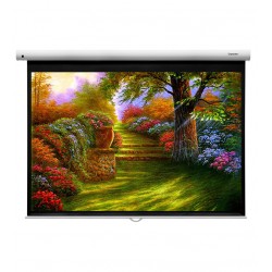 Liberty Grandview 77"  (16:9) Fantasy Series Manual Screen With Fiber Glass Fabric (WM5.)