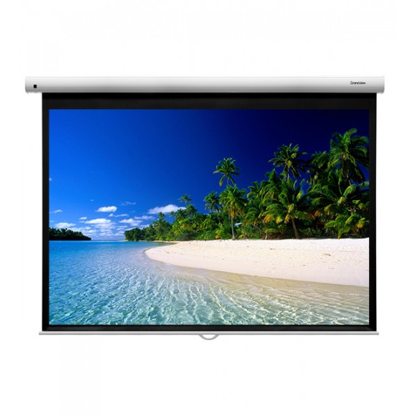 Liberty Grandview 100"  (16:9) Fantasy Series Manual Screen With Fiber Glass Fabric (WP5.)