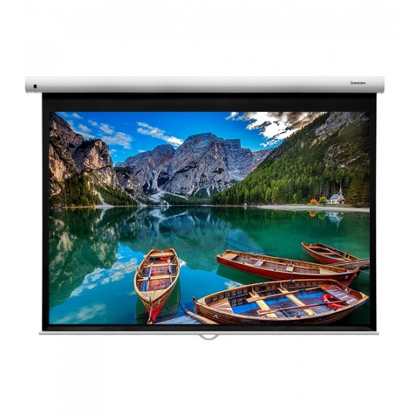 Liberty Grandview 106"  (16:9) Fantasy Series Manual Screen With Fiber Glass Fabric (WP5).