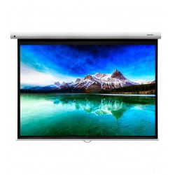 Liberty Grandview 106"  (16:9) Fantasy Series Manual Screen With Fiber Glass Fabric (WM5).