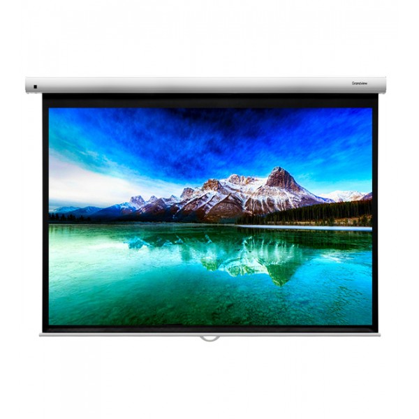 Liberty Grandview 106"  (16:9) Fantasy Series Manual Screen With Fiber Glass Fabric (WM5).