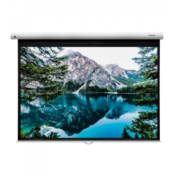 Liberty Grandview 120"  (16:9) Fantasy Series Manual Screen With Fiber Glass Fabric (WP5).