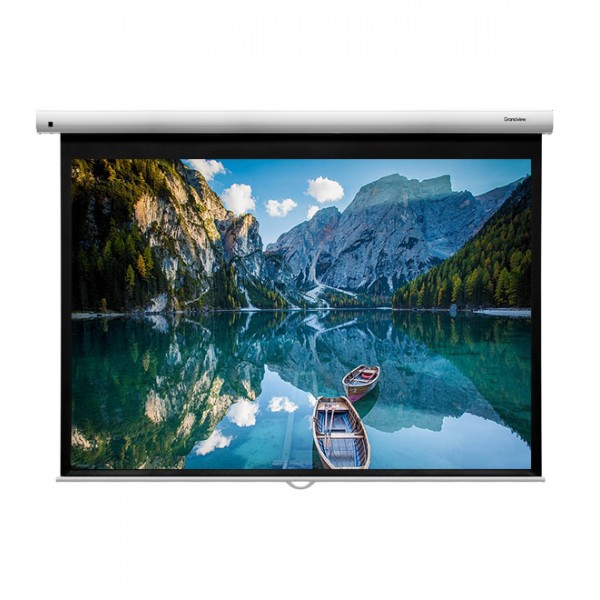 Liberty Grandview 120"  (16:9) Fantasy Series Manual Screen With Fiber Glass Fabric (WM5).