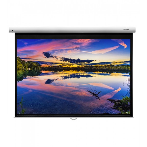 Liberty Grandview 133"  (16:9) Fantasy Series Manual Screen With Fiber Glass Fabric (WM5).