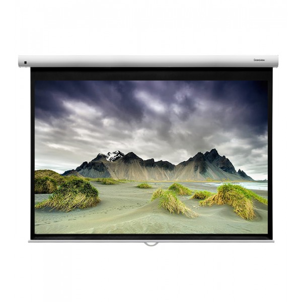 Liberty Grandview 94"  (16:10) Fantasy Series Manual Screen With Fiber Glass Fabric WP5