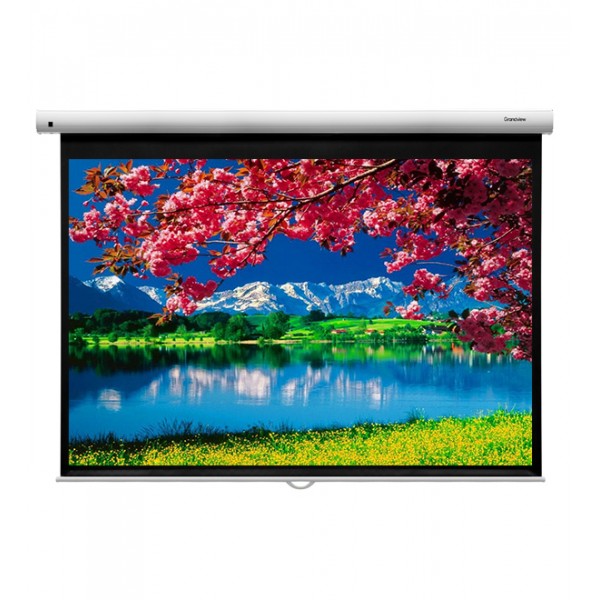 Liberty Grandview 109"  (16:10) Fantasy Series Manual Screen With Fiber Glass Fabric WM5