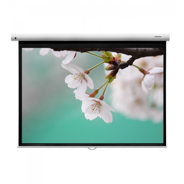 Liberty Grandview 123"  (16:10) Fantasy Series Manual Screen With Fiber Glass Fabric WP5