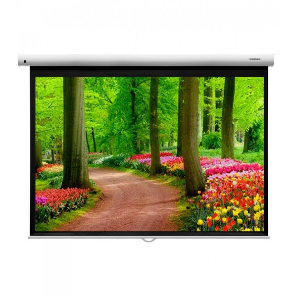 Liberty Grandview 123"  (16:10) Fantasy Series Manual Screen With Fiber Glass Fabric WM5