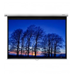 Liberty Grandview 110"  (2.35:1) Fantasy Series Manual Screen With Fiber Glass Fabric WP5
