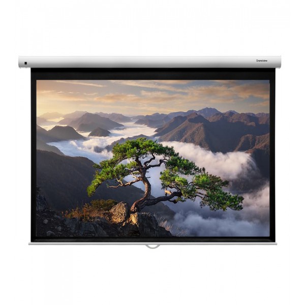 Liberty Grandview 110"  (2.35:1) Fantasy Series Manual Screen With Fiber Glass Fabric WM5
