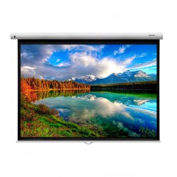 Liberty Grandview 84"  (4:3) Fantasy Series Manual Screen With Fiber Glass Fabric WM5