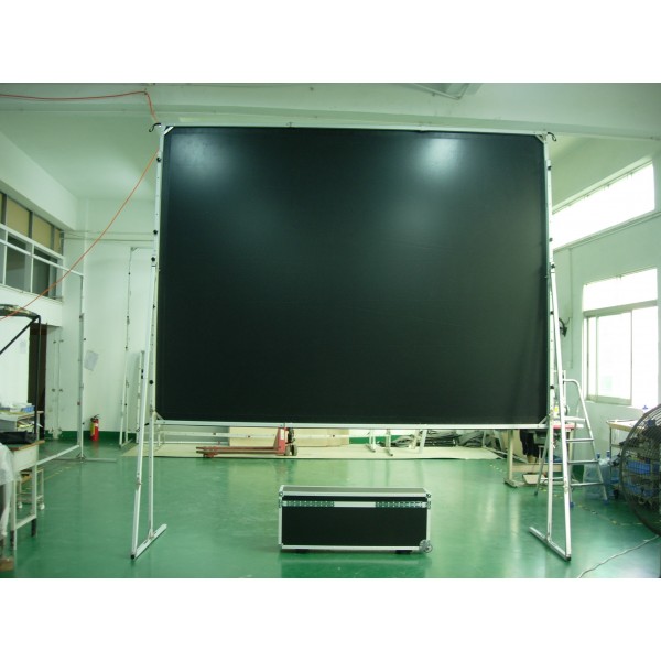 Liberty Screen pro 100" (4:3) Easy Fold Portable Screen with Video Format