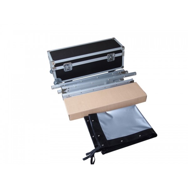 Liberty Screen Pro Easy Fold Portable 150" 4:3 FWB & RGG (Front & Rear Projection Fabrics).