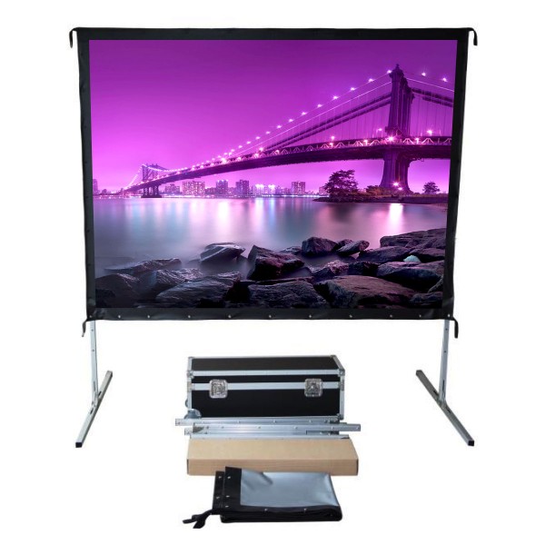 Liberty Screen Pro 138" (16:9) Easy Fold Portable Screen with HDTV Format