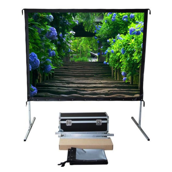 Liberty Screen Pro 170" (16:10) Easy Fold Portable Screen with Wide Format