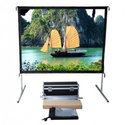Liberty Screen Pro 283" (16:10) Easy Fold Portable Screen with Wide Format
