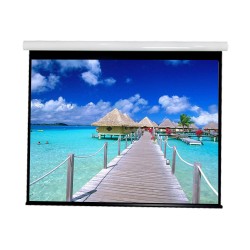 Liberty Show Supreme Tab-Tensioned Screen 200"(16:9) HDTV Format with Matte Gray