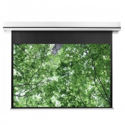 Liberty Grandview 120" (16:9) Premium Ultimate Recessed Motorised Screen (Model C)  With Trap Bar Matte Grey Fiber Glass (GM5) with RF Remote Control & Multi  Control.