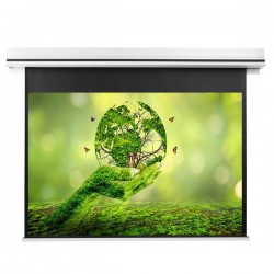 Liberty Grandview 133" (16:9) Premium Ultimate Recessed Motorised Screen (Model C)  With Trap Bar Matte White Fiber Glass (WM5) with RF Remote Control & Multi  Control.