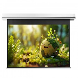 Liberty Grandview 94" (16:10) Premium Ultimate Recessed Motorised Screen (Model C)  With Trap Bar Matte White Fiber Glass (WM5) with RF Remote Control & Multi  Control.