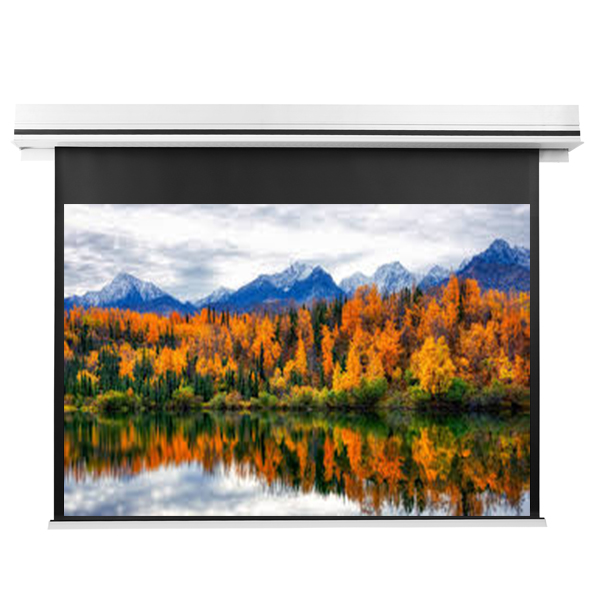 Liberty Grandview 109" (16:10) Premium Ultimate Recessed Motorised Screen (Model C) Matte White Fiber Glass (WM5) Multi Control.