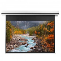 Liberty Grandview 130" (16:10) Premium Ultimate Recessed Motorised Screen (Model C)  With Trap Bar Matte Grey Fiber Glass (GM5) with RF Remote Control & Multi  Control.