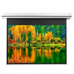 Liberty Grandview 137" (16:10) Premium Ultimate Recessed Motorised Screen (Model C)  With Trap Bar Matte White Fiber Glass (WM5) with RF Remote Control & Multi  Control.