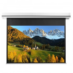 Liberty Grandview 100" (4:3) Premium Ultimate Recessed Motorised Screen (Model C) Matte Grey Fiber Glass (GM5) with IP Control.