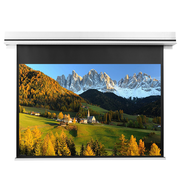Liberty Grandview 100" (4:3) Premium Ultimate Recessed Motorised Screen (Model C) Matte Grey Fiber Glass (GM5) with IP Control.