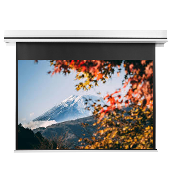 Liberty Grandview 120" (4:3) Premium Ultimate Recessed Motorised Screen (Model C) Matte Grey Fiber Glass (GM5) with IP Control.