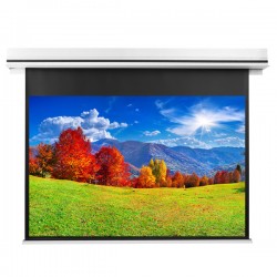 Liberty Grandview 150" (4:3) Premium Ultimate Recessed Motorised Screen (Model C) Matte White Fiber Glass (WM5) with IP Control.