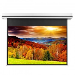 Liberty Grandview 150" (4:3) Premium Ultimate Recessed Motorised Screen (Model C) Matte Grey Fiber Glass (GM5) with IP Control.