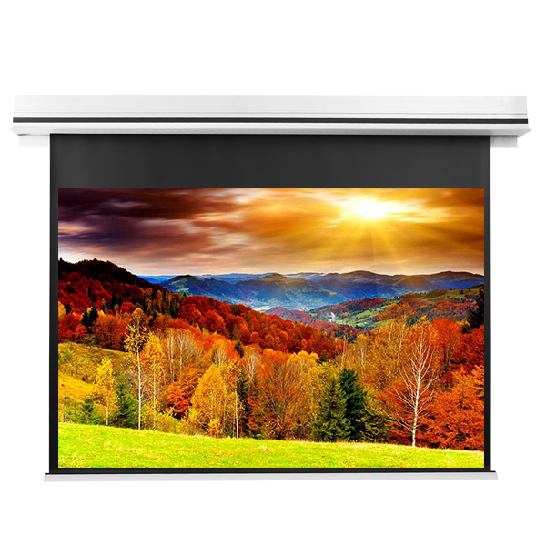 Liberty Grandview 150" (4:3) Premium Ultimate Recessed Motorised Screen (Model C) Matte Grey Fiber Glass (GM5) with IP Control.