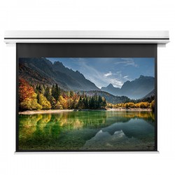 Liberty Grandview 92" (16:9) Premium Ultimate Recessed Motorised Screen (Model C) Matte White Fiber Glass (WM5) with IP Control.