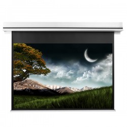 Liberty Grandview 120" (16:9) Premium Ultimate Recessed Motorised Screen (Model C) Matte Grey Fiber Glass (GM5) with IP Control.