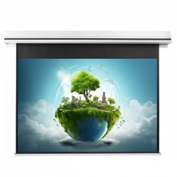 Liberty Grandview 133" (16:9) Premium Ultimate Recessed Motorised Screen (Model C) Matte White Fiber Glass (WM5) with IP Control.