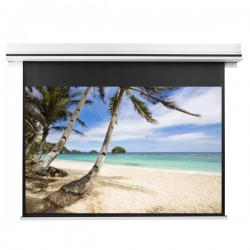 Liberty Grandview 94" (16:10) Premium Ultimate Recessed Motorised Screen (Model C) Matte Grey Fiber Glass (GM5) with IP Control.