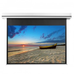 Liberty Grandview 123" (16:10)  Premium Ultimate Recessed Motorised Screen (Model C) Matte White Fiber Glass (WM5) with IP Control.