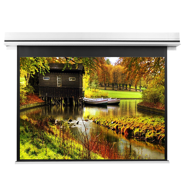Liberty Grandview 150" (4:3) Premium Ultimate Recessed Motorised Screen (Model C) Matte Grey Fiber Glass (GM5) with Multi Control.