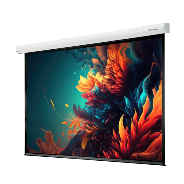 Liberty Grandview 133” (16:9) Cyber Series  Multi Control Screen With Fiber Glass Fabric GM5.