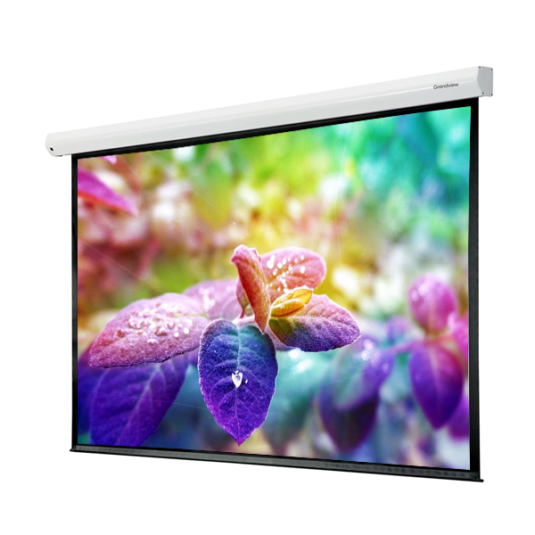 Liberty Grandview 130” (2.35:1) Cyber Series  Multi Control Tubular Motor Motorised Screen With Fiber Glass Fabric WM5