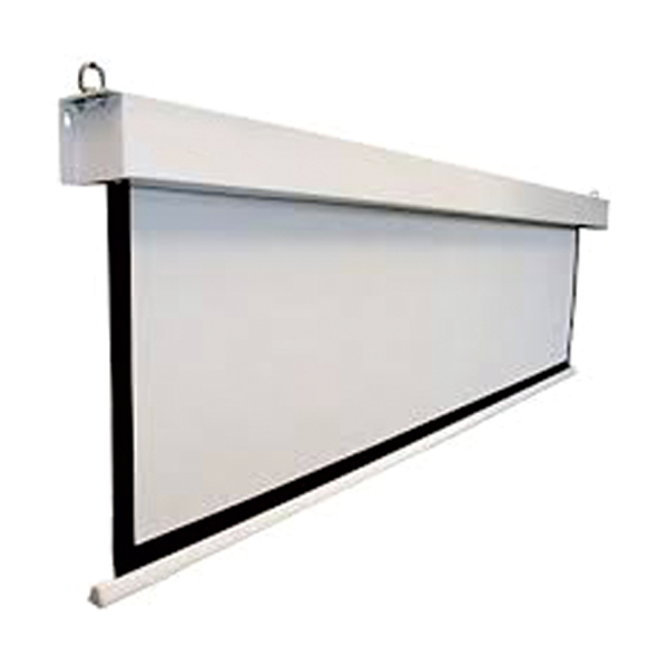 Liberty Show Manto 84" (4:3)  Motorized Screen with Matte White Fabric & RF Remote with Synchronous Motor 