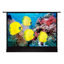 Liberty Screen Pro (AD) Floor Rising  133" 16:9 ALR Tab Tensioned Screen For (UST) Ultra Throw Projector (AD) .